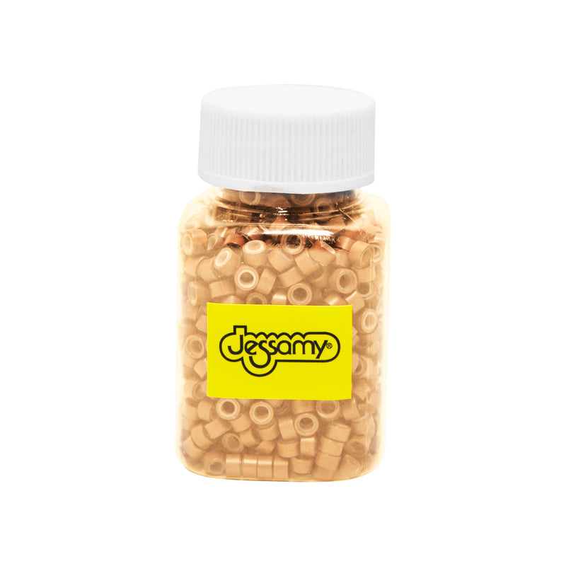 Microrings Rubios con silicona x 1000 Jessamy