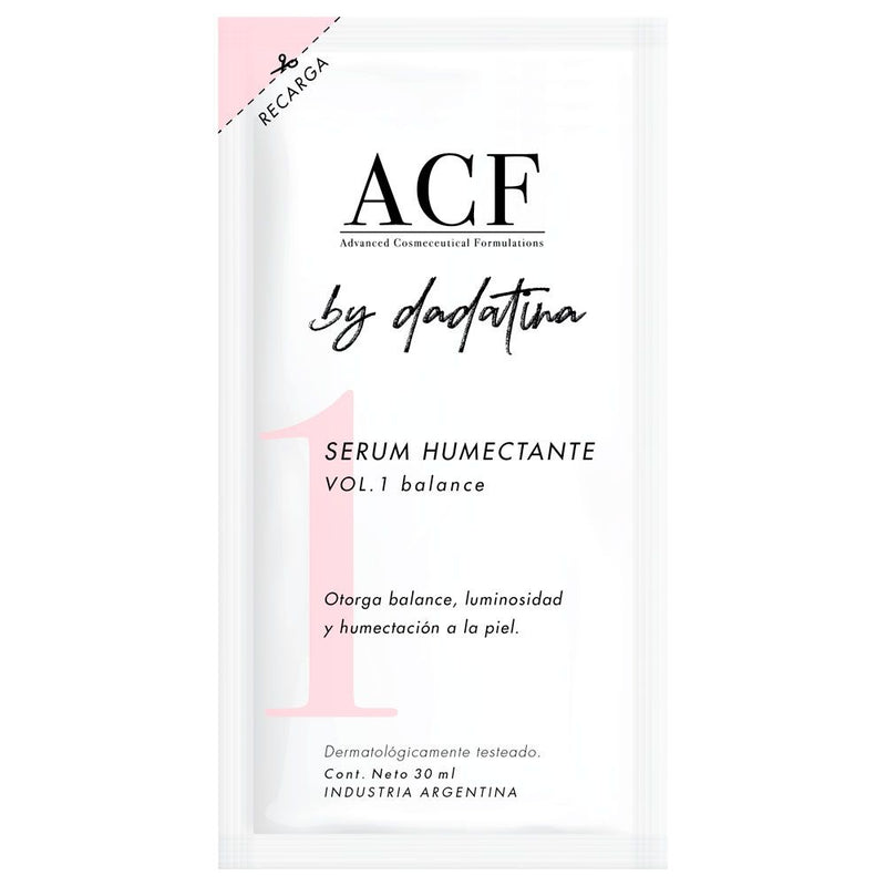 Serum Humectante Vol 1 Balance Acf By Dadatina