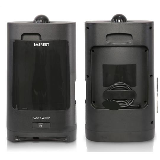 Aspirador De Pelos Automático Barberia Peluqueria Everest Color Negro