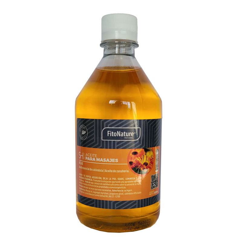 Aceite Para Masajes Relax Fitonature X 520 cc
