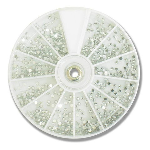 Carrusel Strass Plata por 600 unidades U12