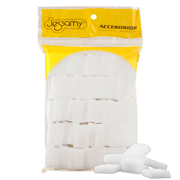 Esponja Wipes para Retirar Esmalte por  60 unidades E155