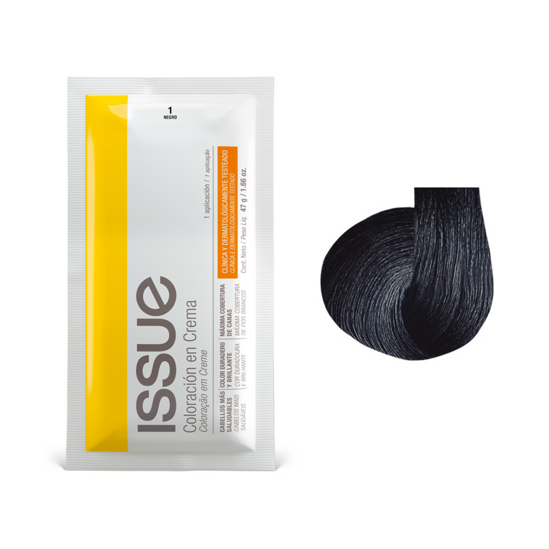 Coloracion Issue Sachet  N°1 Negro 47 gr