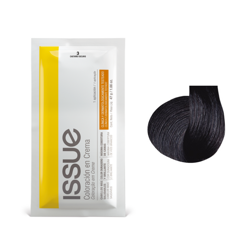 Coloracion Issue Sachet N°3 Castaño Oscuro 47 gr