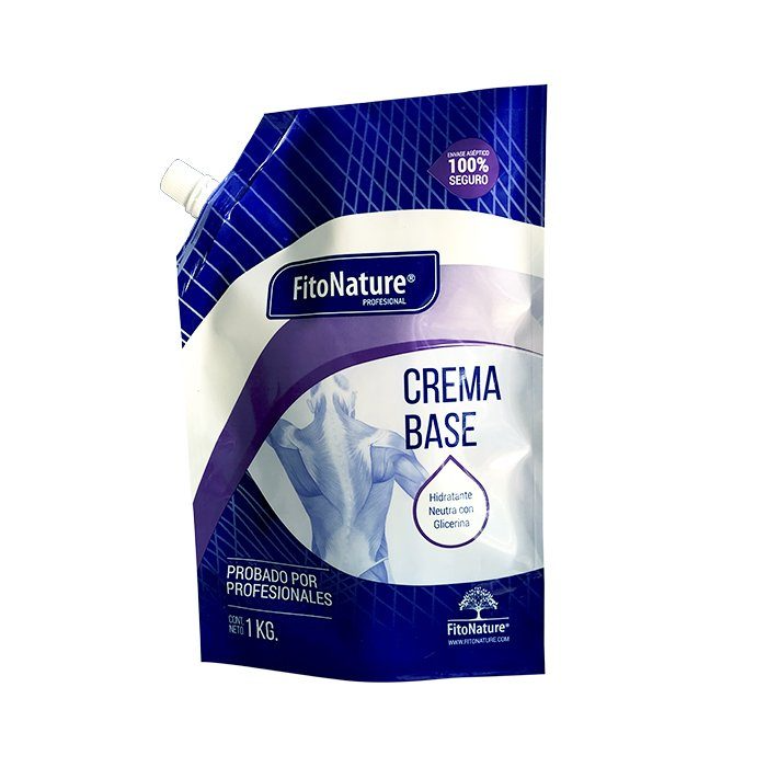 Crema Base Neutra Masajes Calidad Profesional FitoNature