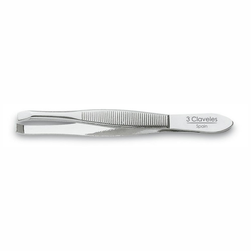 Pinza Cangrejo Niquelada 3 Claveles -ref. 12231