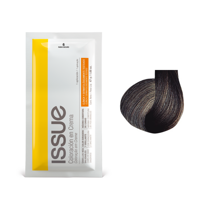 Coloracion Issue Sachet  N°6 Rubio Oscuro 47 gr