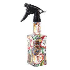 Mozku Rociador Cuadrado Estampado Peluqueria Barberia