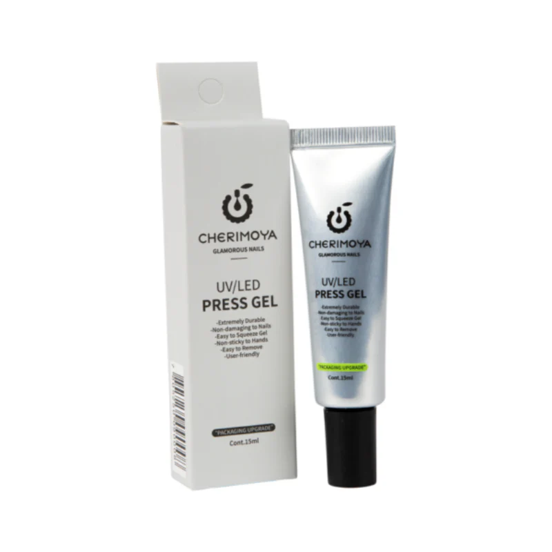 Press Gel Cherimoya Press On Uñas 15ml Soft Gel Leduv