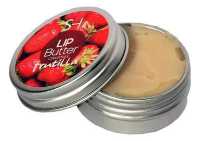 Balsamo Labial Hidratante Manteca Lip Butter Fitonature Frutilla 15gr