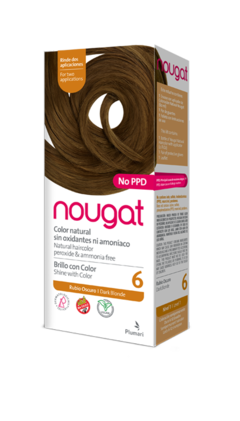 NOUGAT Color Kit natural Brillo con Color Nº 6 Rubio Oscuro
