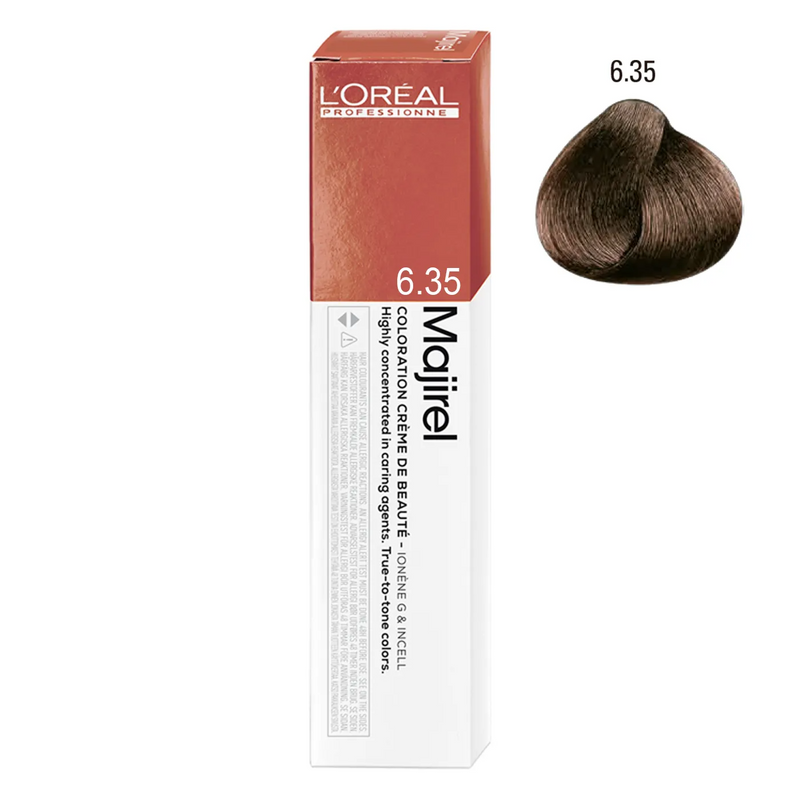 Coloración Majirel N°6.35 Loreal 50gr