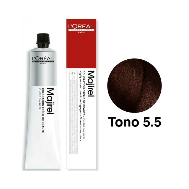 Coloración Majirel N°5.5 Loreal 50gr