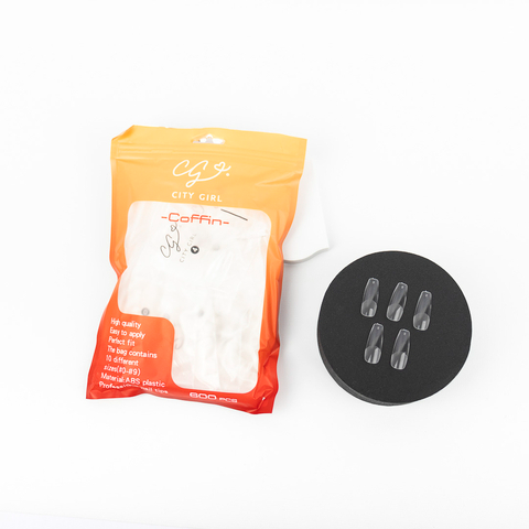 Tips p/Soft gel  City girl