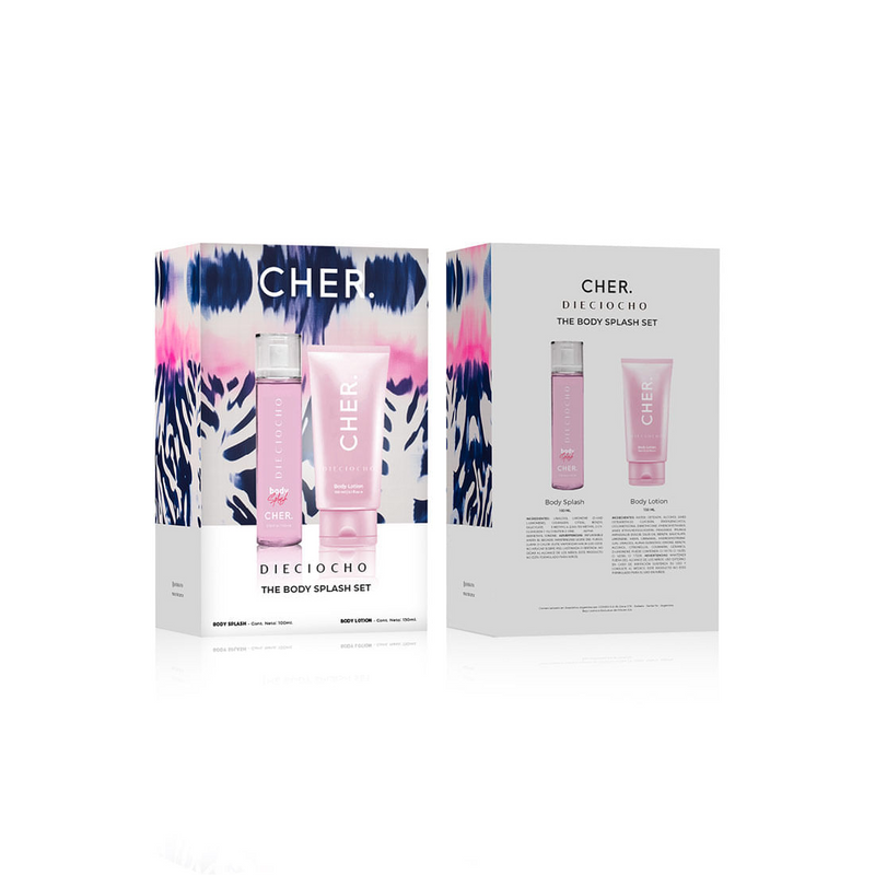Dieciocho Body Splash 100 ml + Body Lotion 150 ml Set Cher