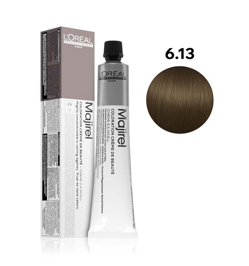 Coloración Majirel N°6.13 Loreal 50gr