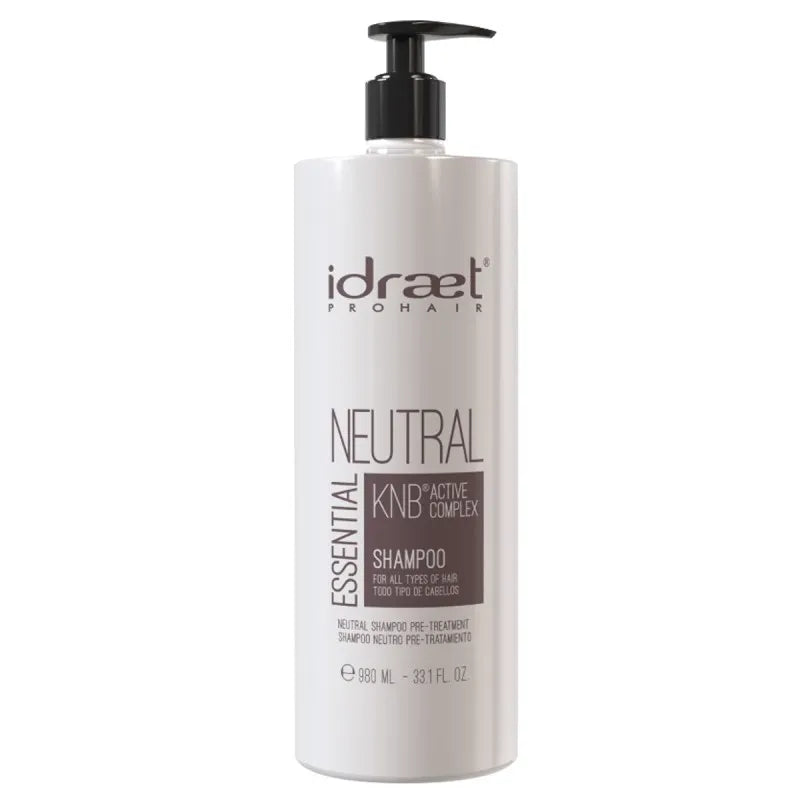 Essentials Shampoo Neutro Pre Tratamiento Idraet 980 Ml