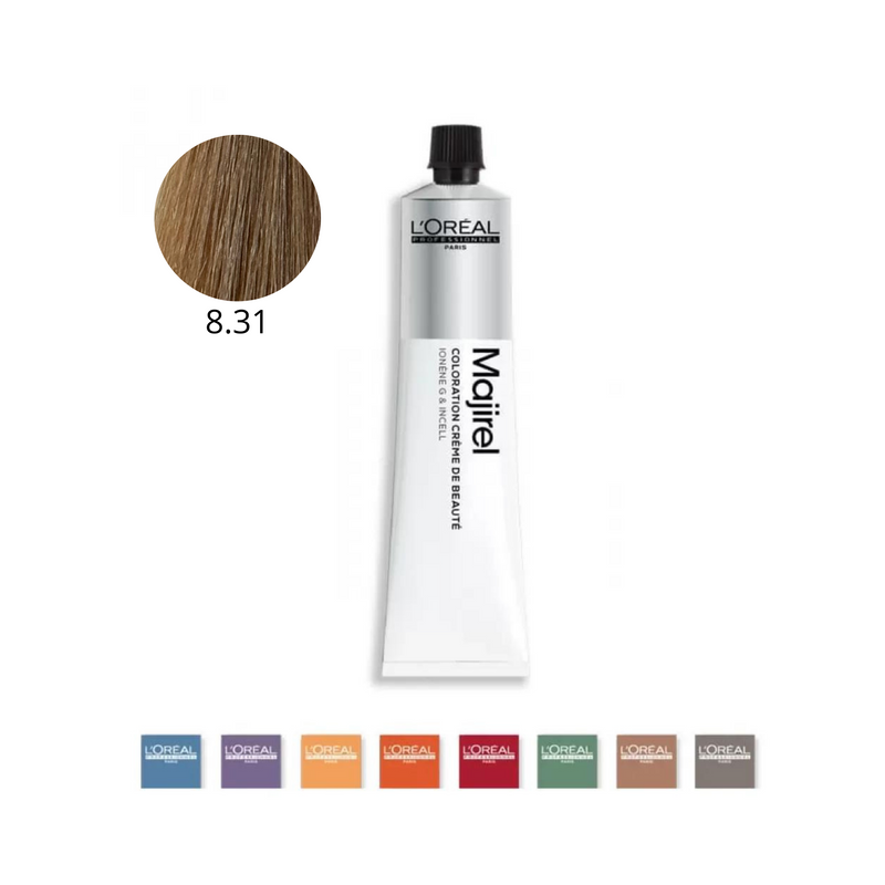 Coloración Majirel N°8.31 Loreal 50gr