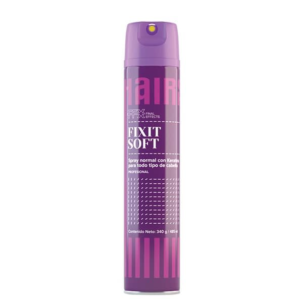 Spray De Fijacion Normal Ffx Fixit Soft Hairssime x 485 ml