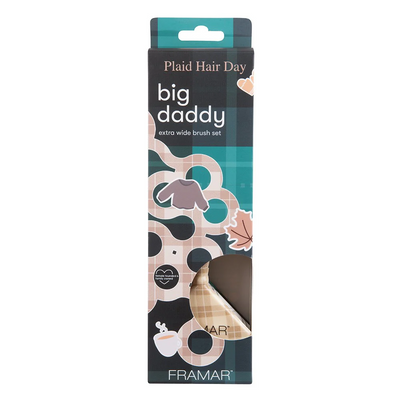 Pincel Para Tintura  Plaid Hair Day Big Daddy paquete de 3 Framar