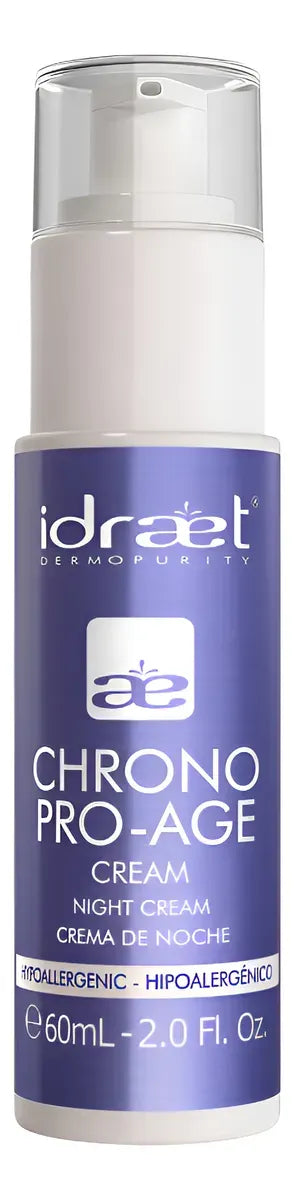 Crema Facial Noche Antiage Chrono Pro-age Idraet 50ml