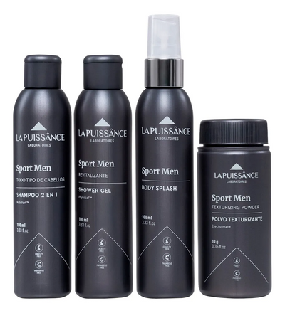La Puissance Kit Sport Men Todo Tipo Cabello Con Estuche