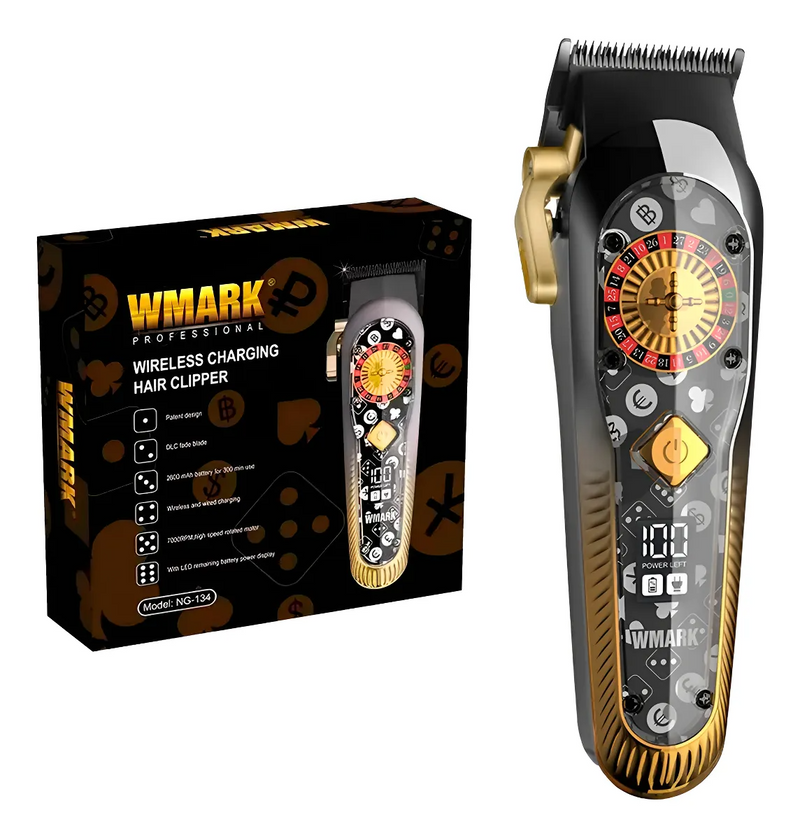 Wmark Hair Clipper Ng-134 Cortadora De Pelo Inalámbrica 3c