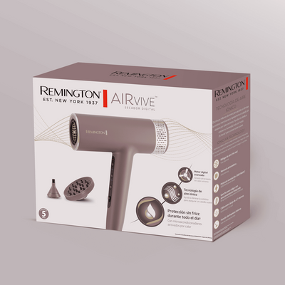 Secadora Digital AIRvive Tecnología Iónica EC8930  Remington