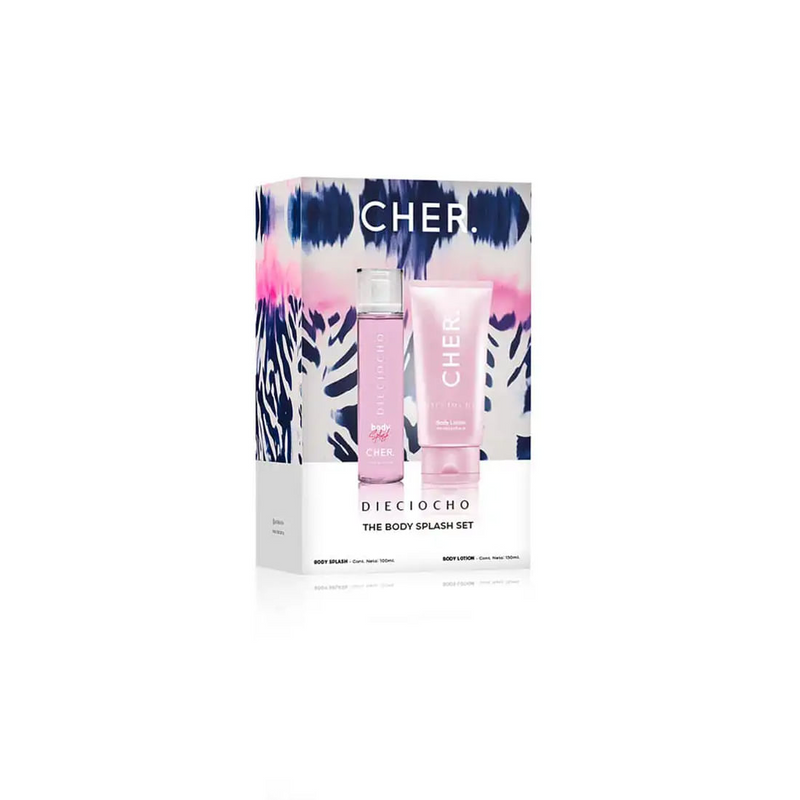 Dieciocho Body Splash 100 ml + Body Lotion 150 ml Set Cher