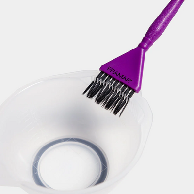 Coloring Bowls Black & Clear Pack x 2 Framar