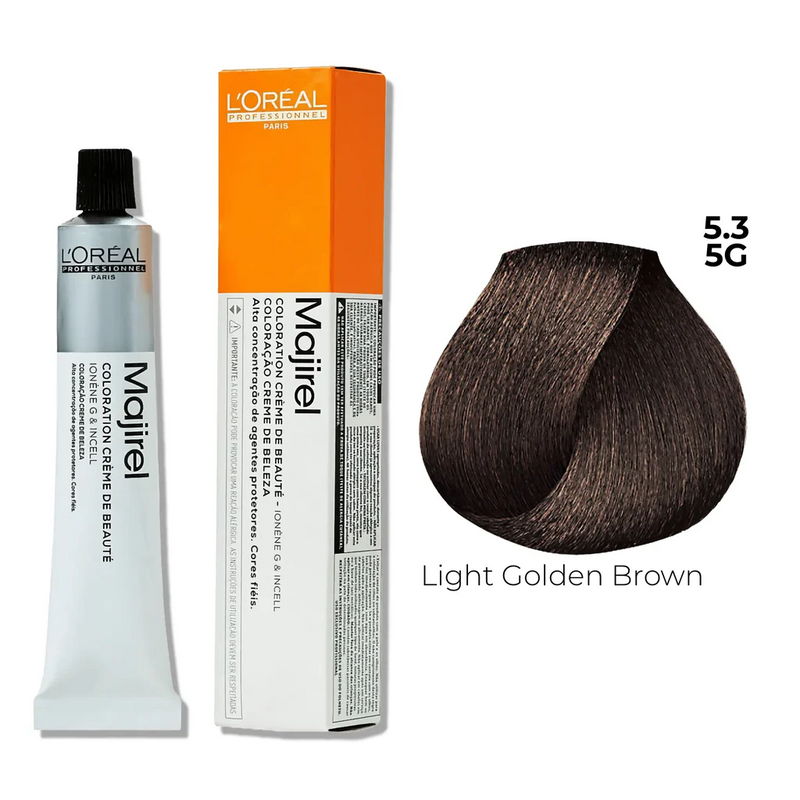 Coloración Majirel N°5.3 Loreal 50gr