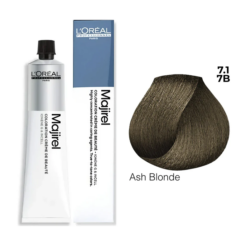 Coloración Majirel N°7.1 Loreal 50gr