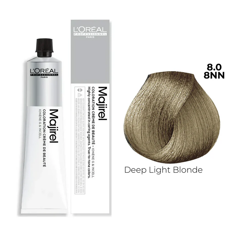 Coloración Majirel N°8.0 Loreal 50gr