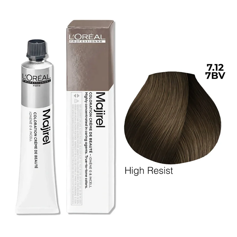 Coloración Majirel N°7.12 Loreal 50gr