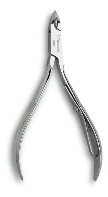 Alicate Corta Cuticulas 3 Claveles 4"-ref 6524