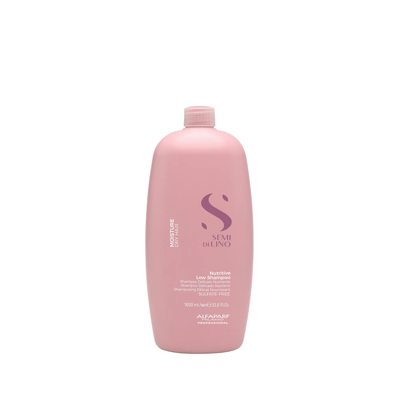 Shampoo Moisture Low Nutritivo Semi Di Lino Alfaparf  x 1L