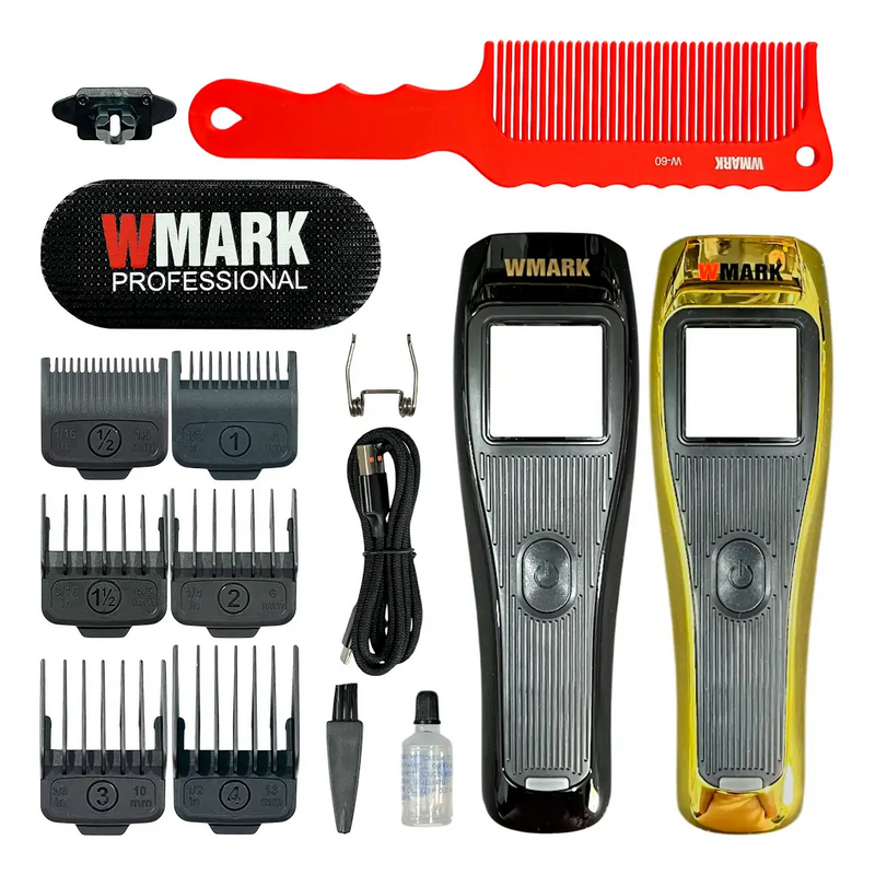 Maquina Cortadora De Pelo Profesional Wmark Ng-x1set