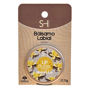 Balsamo Labial Hidratante Manteca Lip Butter Fitonature  Vainilla 15gr