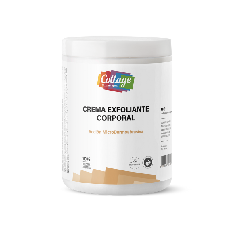 Crema Exfoliante para Manos y Cuerpo Collage x 1kg