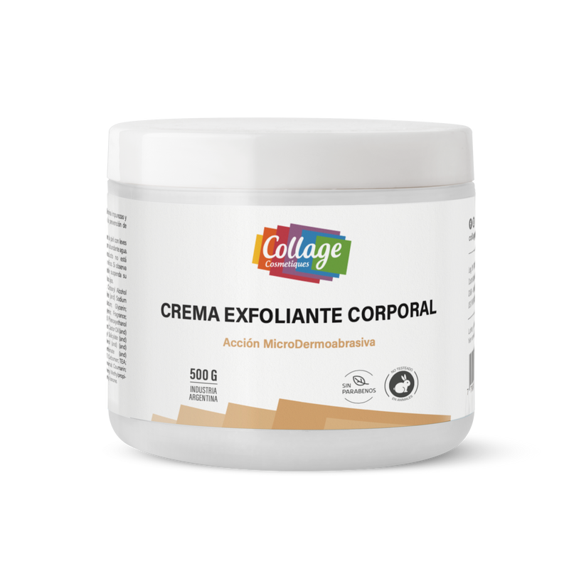 Crema Exfoliante Para Manos y Cuerpo Collage x 500 grs