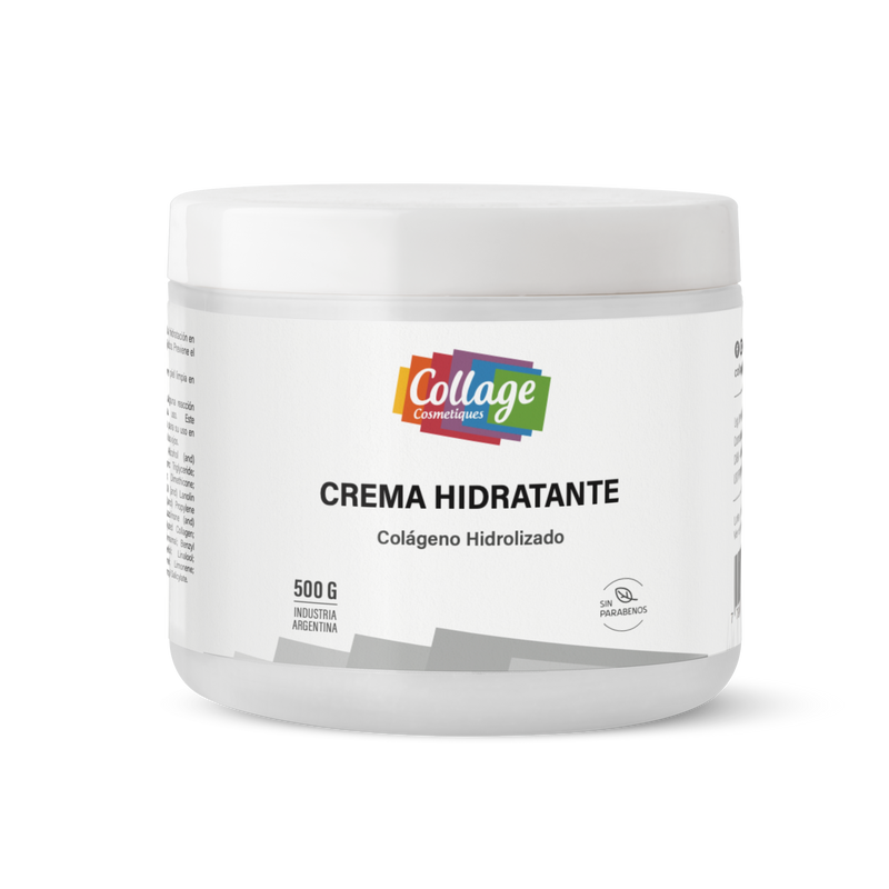 Crema Hidratante Con Colageno Hidrolizado 500g