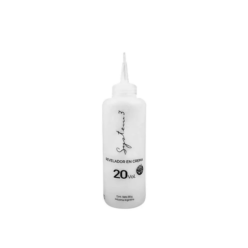 Crema Oxidante 20 Volúmenes con Siliconas x 90ml  System 3