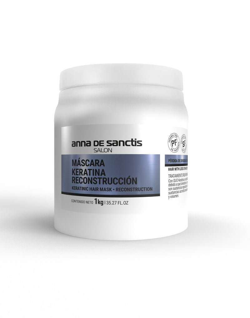 Baño de Crema Keratina  Anna De Sanctis 1kg.