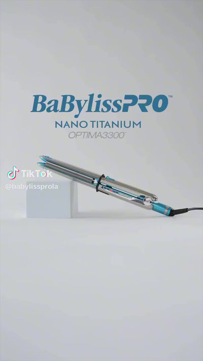 Plancha Optima 3000 BaBylissPRO Nano Titanium