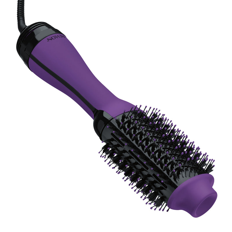 Cepillo Secador de Pelo Voluminizador Anti Frizz Purpura Revlon