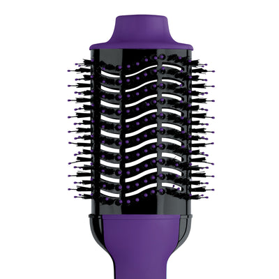 Cepillo Secador de Pelo Voluminizador Anti Frizz Purpura Revlon