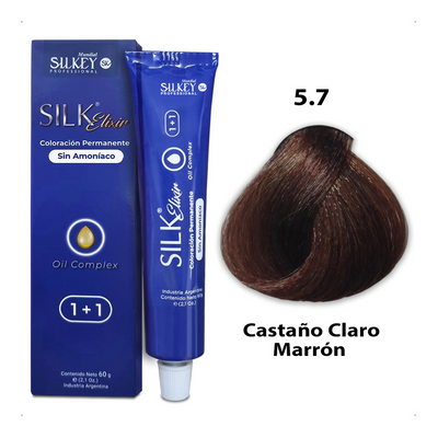 Silk Elixir Coloración Permanente sin Amoníaco Silkey (60g)