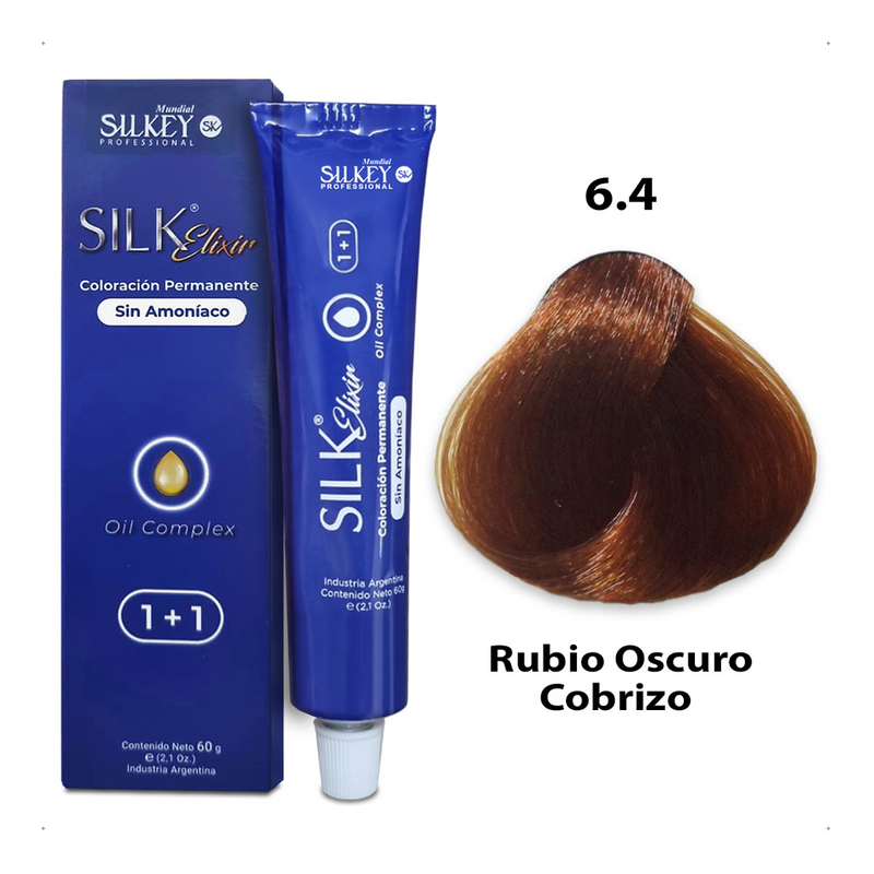 Silk Elixir Coloración Permanente sin Amoníaco Silkey (60g)