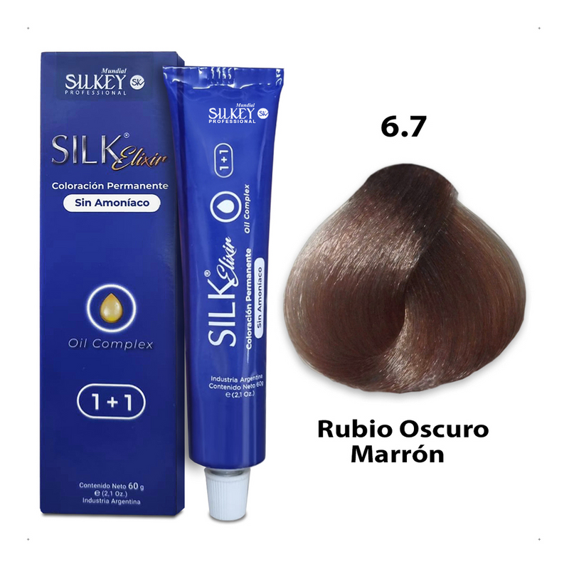 Silk Elixir Coloración Permanente sin Amoníaco Silkey (60g)