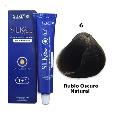 Silk Elixir Coloración Permanente sin Amoníaco Silkey (60g)
